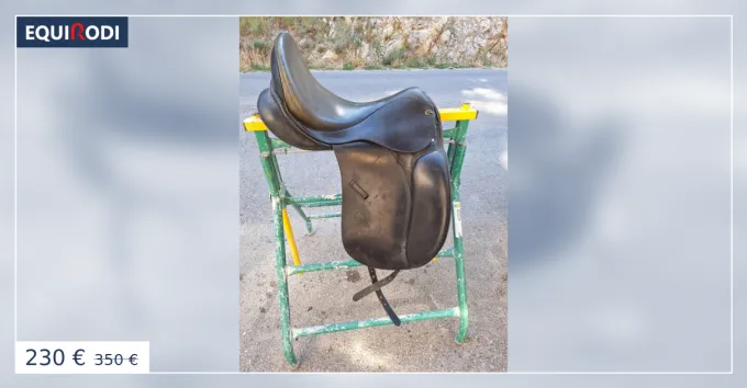 Selle dressage 17" Jusqu puisement Des Stocks