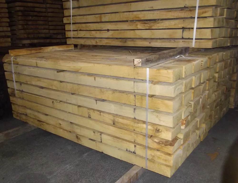 Livraison Express Traverse paysagre chne non imprgne 10x20x220 cm