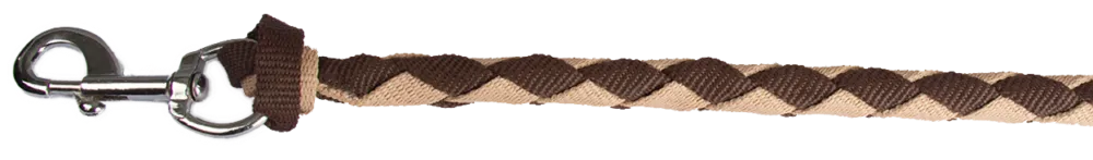 Longe tresse 2 m choco beige PASSIONAL Expdition Rapide