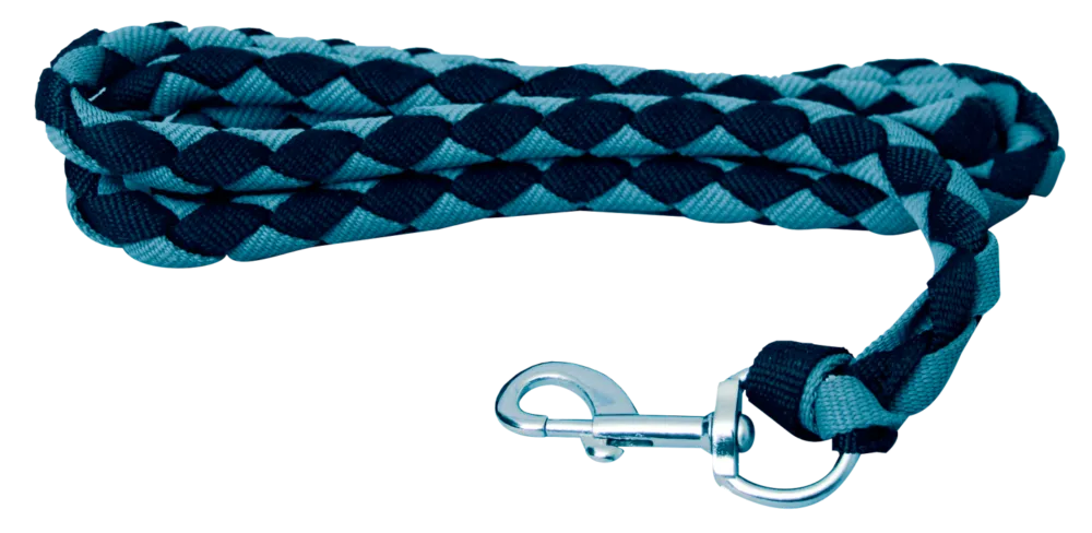 Longe tresse 2 m navy ciel PASSIONAL Livraison Express