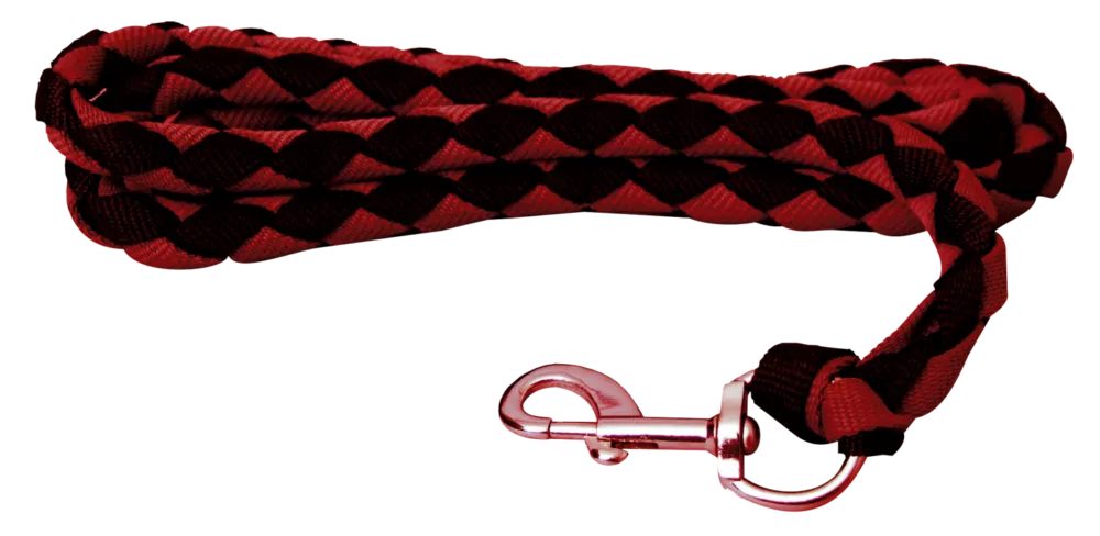 Dernier Modle Longe tresse 2 m rouge noir PASSIONAL