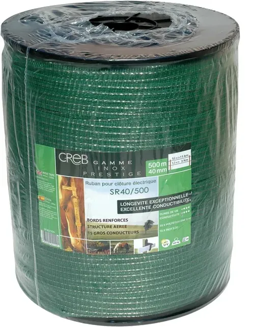 Livraison Gratuite Ruban SR40500 prestige 40mm – 500m vert CREB