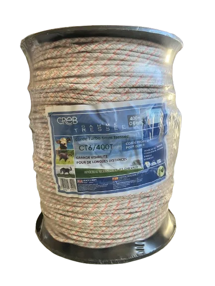 Corde Premium tresse 6mm 400m pour longue distance CREB Haute Qualit
