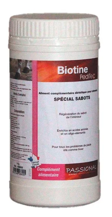 Biotine Peditec – Complment alimentaire spcial sabots Expdi Aujourdhui