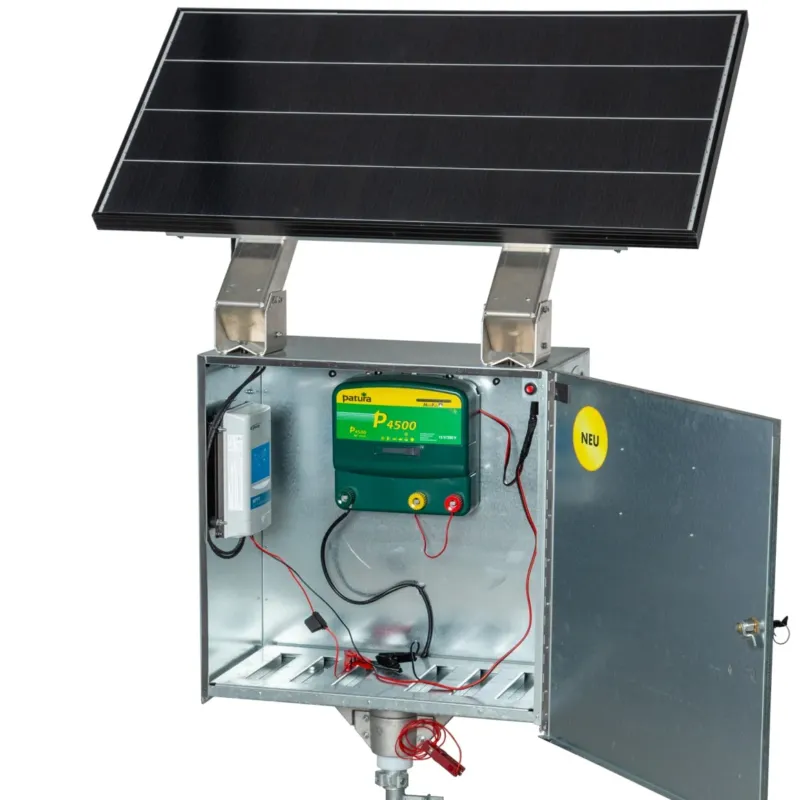 P4500 avec botier antivol+module solaire+batterie AGM 100Ah Top Vente