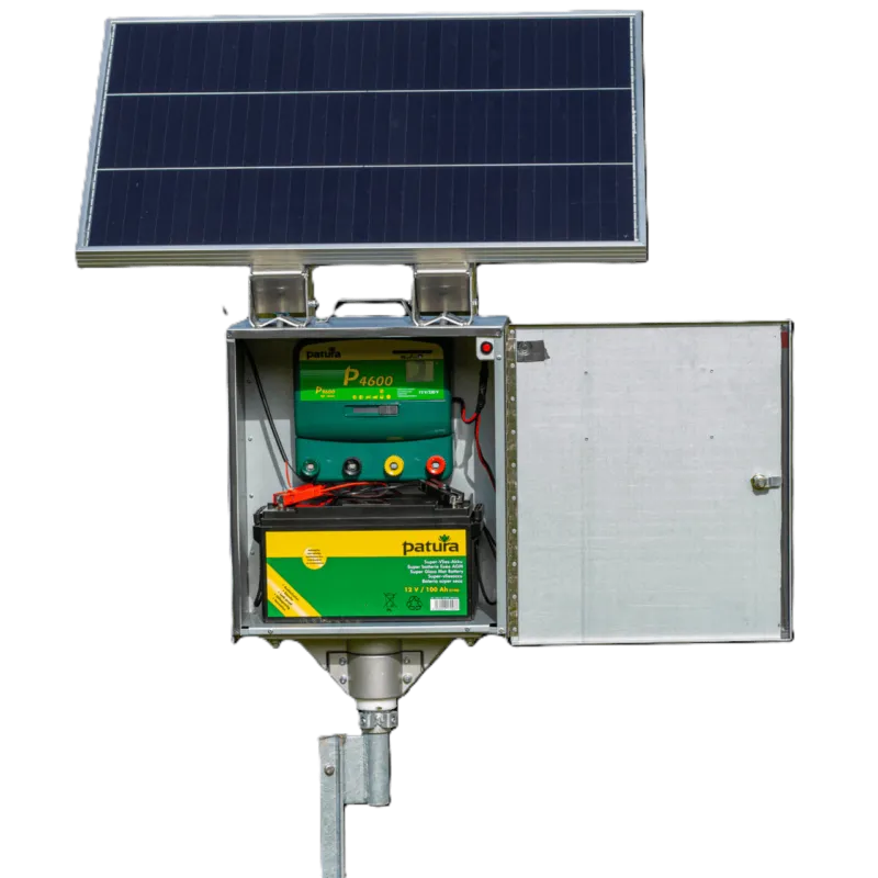 Promotion P2500 avec botier antivol+module solaire+batterie AGM 55Ah