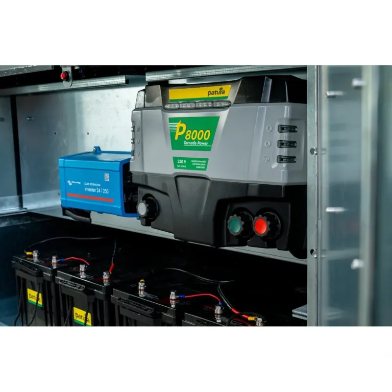 P8000 avec botier antivol+module solaire+batterie 4x200Ah Offre Exclusive