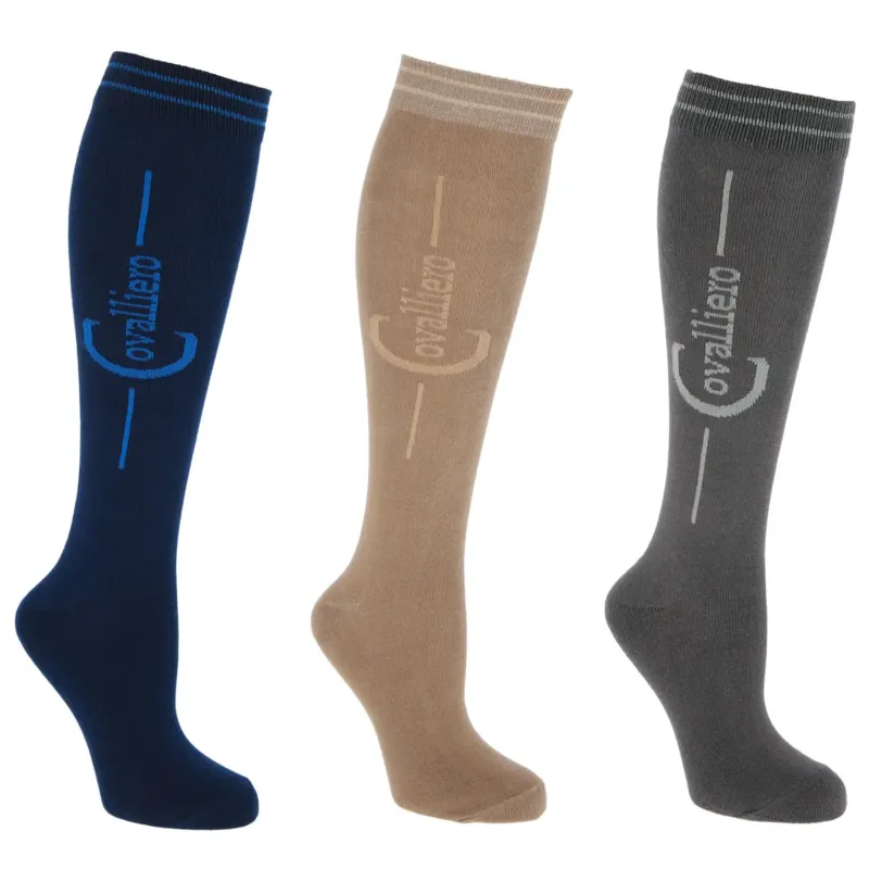 Seulement Aujourdhui Lot de 3 paires de chaussettes d'quitation Flex