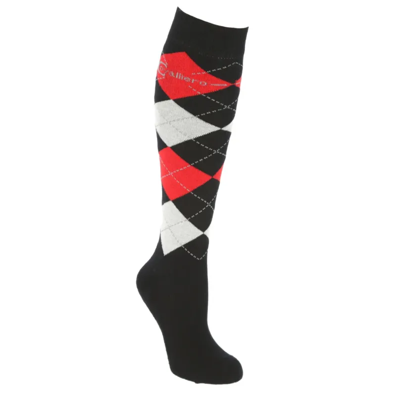 Commander Maintenant Chaussettes d'quitation Brescia bleu fonc/hibiscus