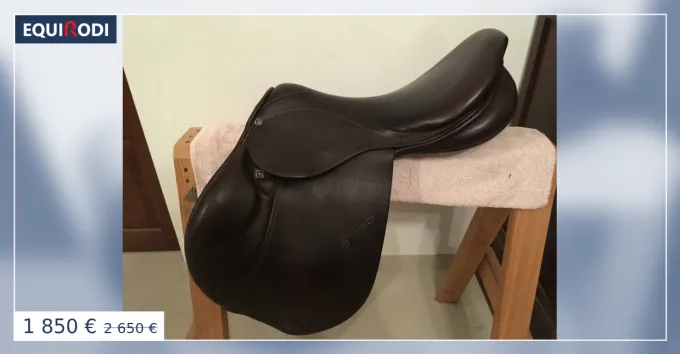 Selle Stubben CSO modle "Edelweiss" 17,5 Vente Directe