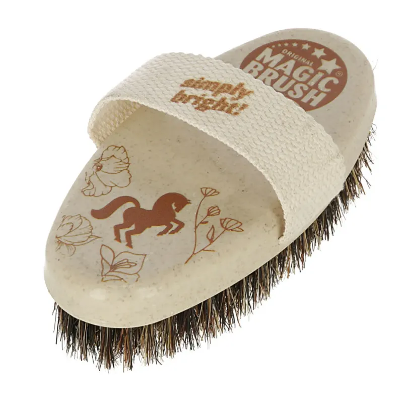 Brosse douce MagicBrush WaterLily 17x8 cm beige Bon Plan