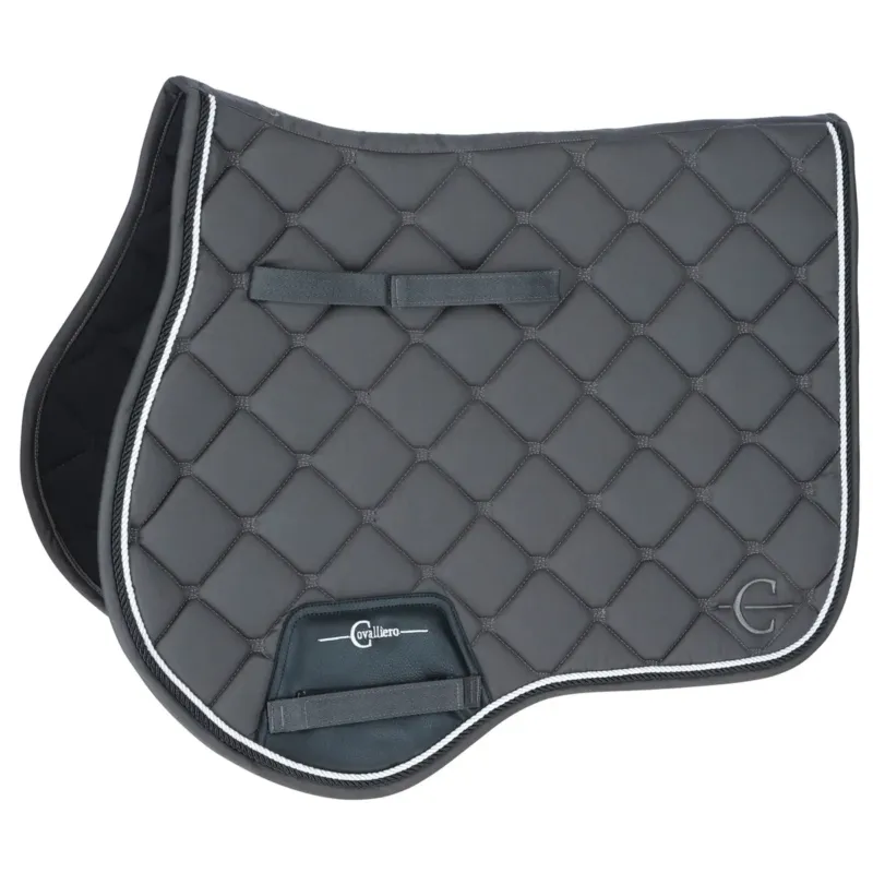Seulement Aujourdhui Tapis de selle Salvina selle gris graphite