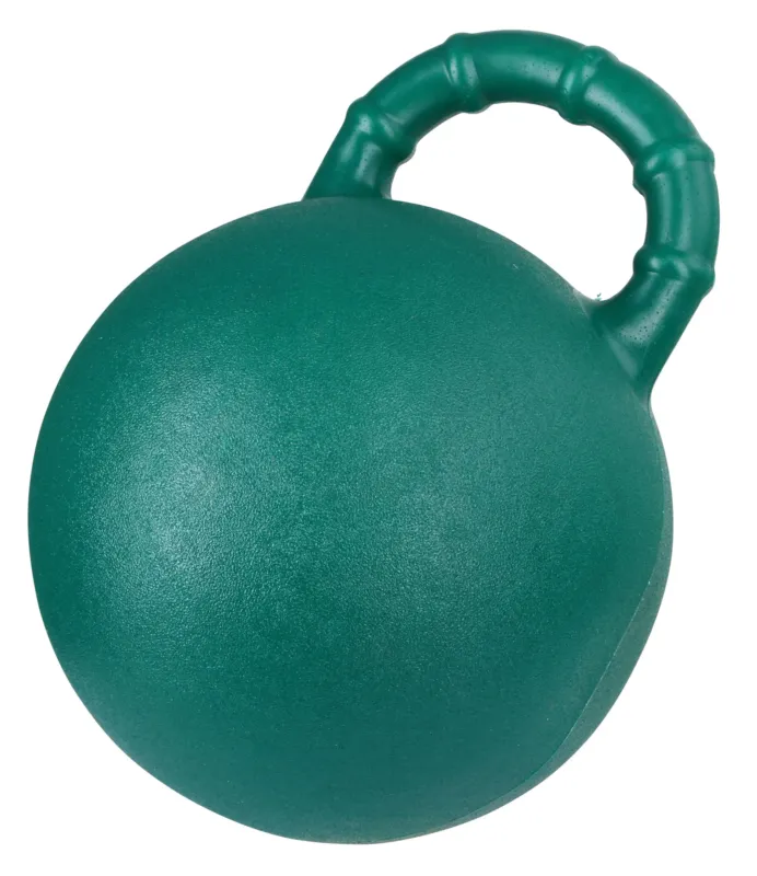 Pas Cher Balle jouer verte pour chevaux 25 cm - got pomme