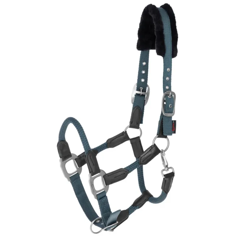 Licol Cordano bleu fum - Cob Vente Directe