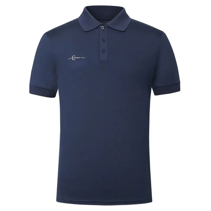 Nouveaut Polo manches courtes homme bleu navy