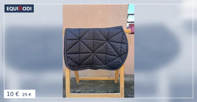 Usine Directe Tapis de selle noir