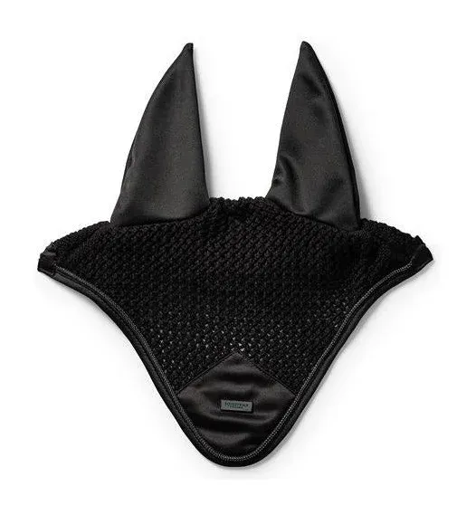 Bonnet anti-mouches Equestrian Stockholm modern - Poney - Noir Pas Cher