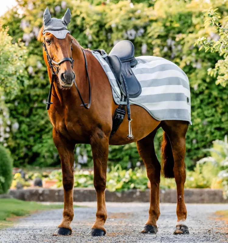 Couvre-reins polaire Horseware Newmarket - L - Charbon de bois witney Prix Bas