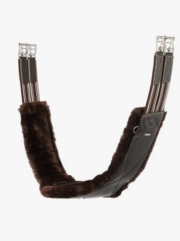 Affaire Saisir Sangle longue profile LeMieux Arika Simuwool - 125 cm - Marron