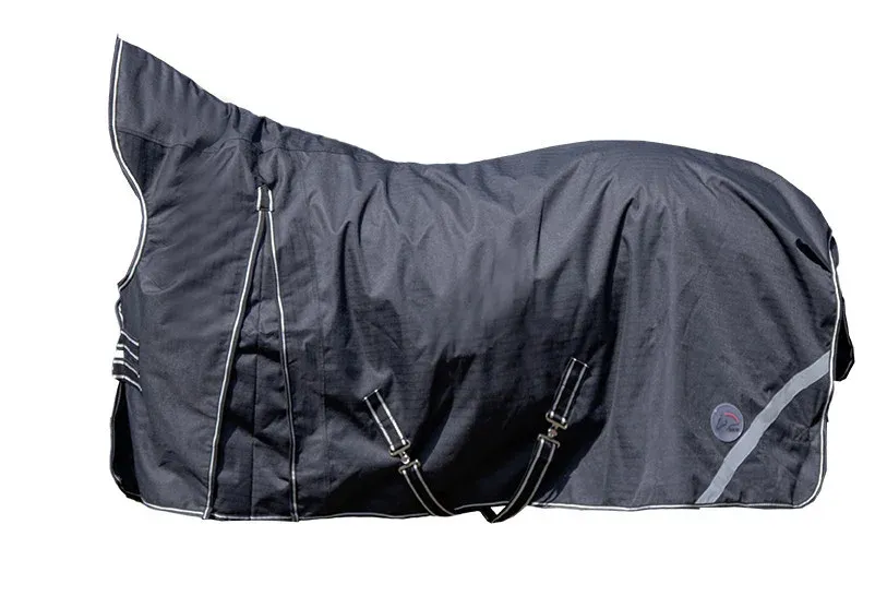 Prix Choc Couverture highneck Innsbruck 400g HKM 1200D - 115 cm - Noir