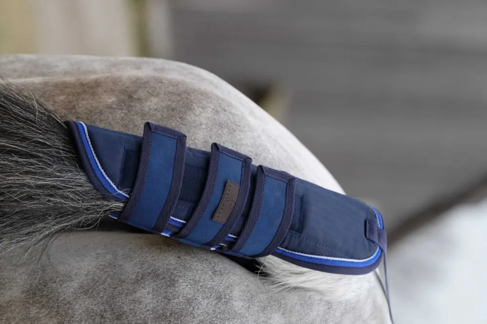 Commande En Gros Protge-queue Equithme Classic 1200D - Cheval - Bleu marine