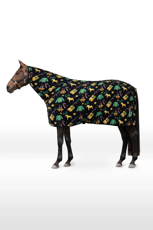 Couverture de Nol pour cheval Horze - 145 cm - Pull de Nol Commander Maintenant