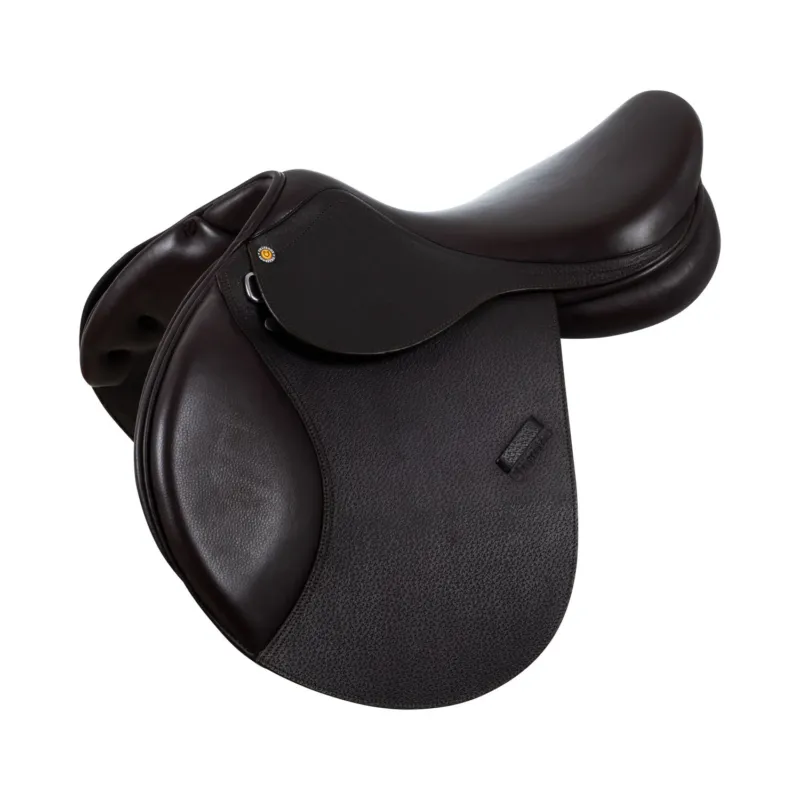 Selle obstacle en cuir martel Supreme Evolution New Equestro - 18" - Marron fonc Livraison Express
