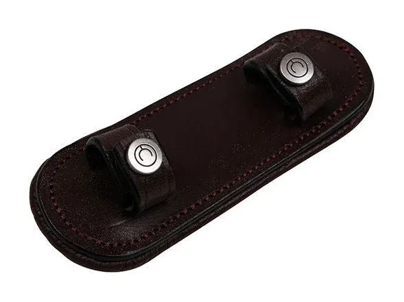 Authentique Protge menton Montar cuir tann – Cob – Marron