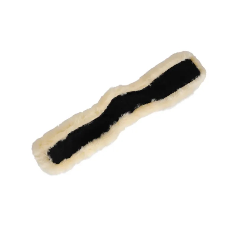 Achat Immdiat Peau de mouton synthtique de rechange pour sangle de dressage Equestro – 80 cm