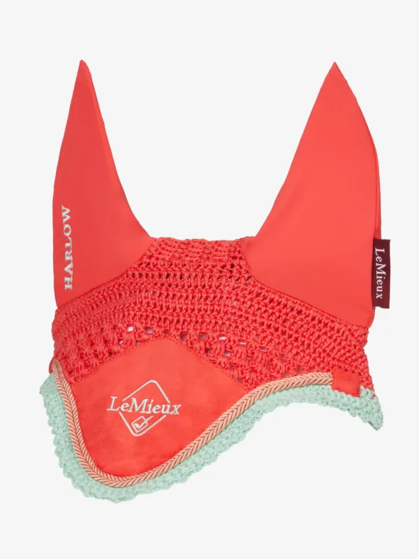 Bonnet anti-mouches LeMieux Harlow Coral Crush - L Expdi Aujourdhui