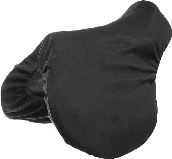 Housse de selle fibres polaires – Cheval – Noir Offre Du Jour