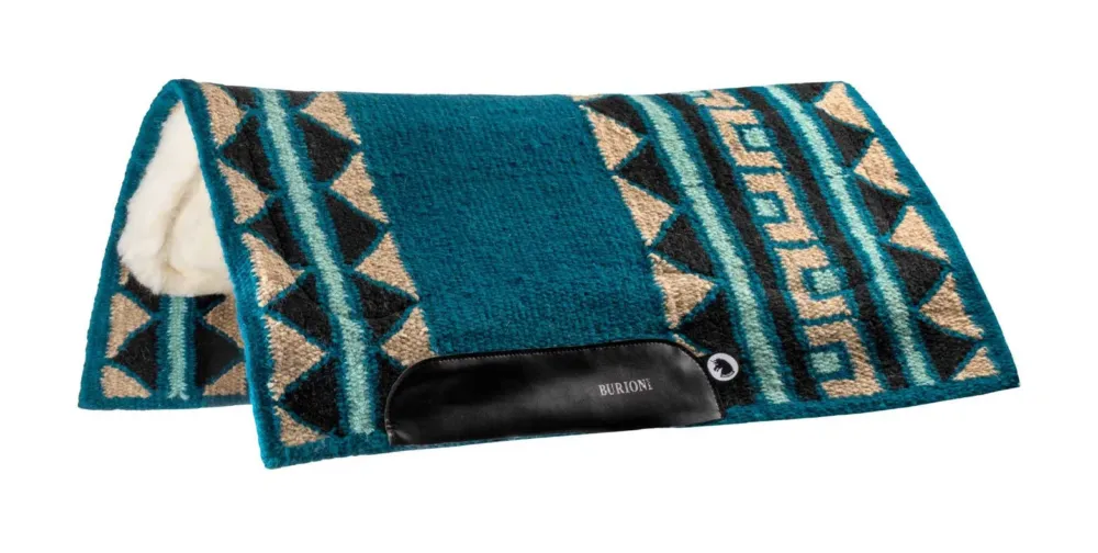 Nouvelle Collection Tapis western Burioni wool show offer – Bleu