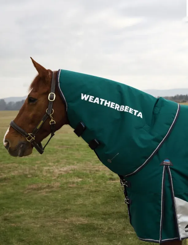 Haute Qualit Couvre-cou Weatherbeeta ComFiTec Plus Dynamic Turnout 220g - L - Vert fort / marine
