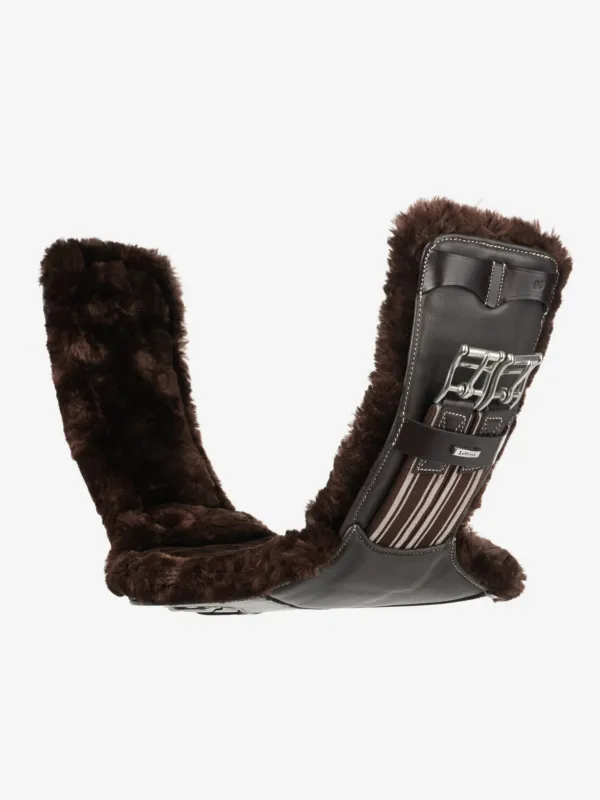 Bavette courte LeMieux Arika laine synthtique - 65 cm - Marron Remise