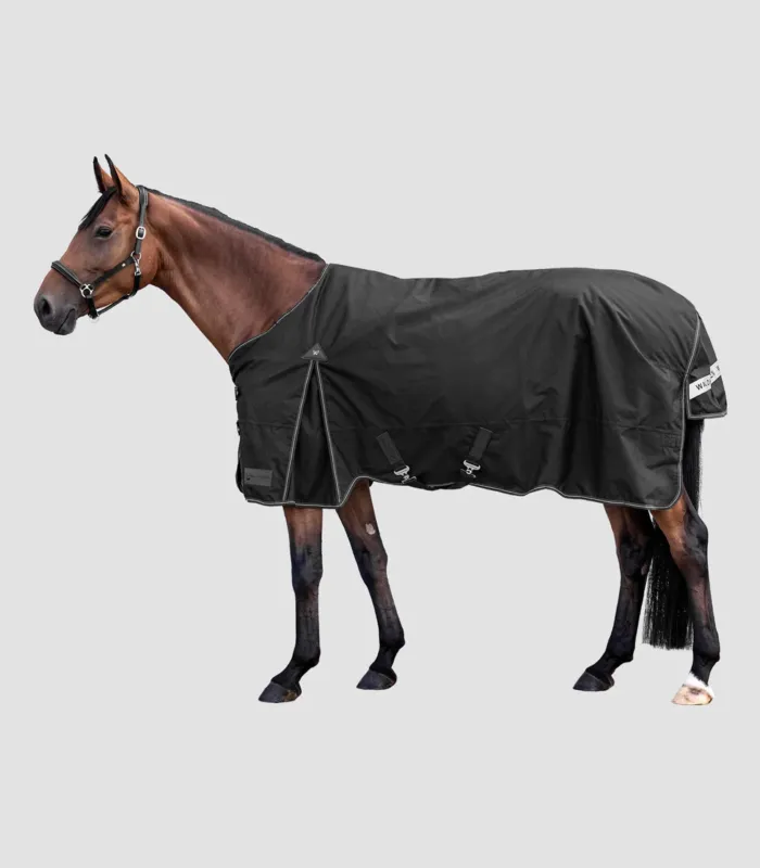 Soldes Couverture dextrieur Waldhausen Arctic 50 g - 135 cm - Noir