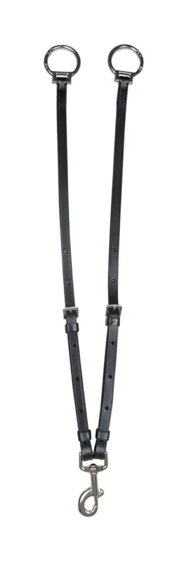Fourchette de martingale Waldhausen X-Line anneaux Snap - Cheval - Noir Achetez Aujourdhui