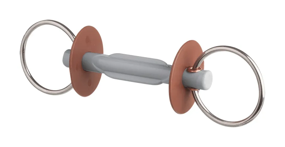 Offre Limite Mors de filet Beris canon papillon anneau 7,5 cm - 140 mm - Doux