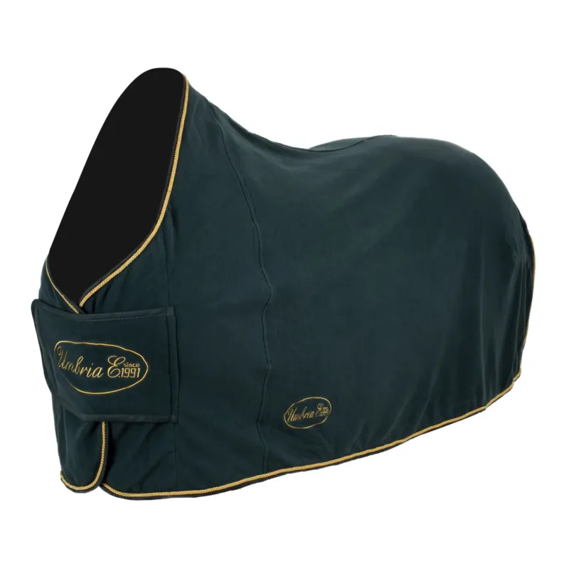 Meilleur Prix Couverture en Polaire Umbria Suomi Umbria Equitazione - 125 cm - Vert