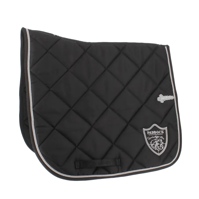 Offre Exclusive Tapis Paddock Sports Prem's Ecusson - Poney - Noir