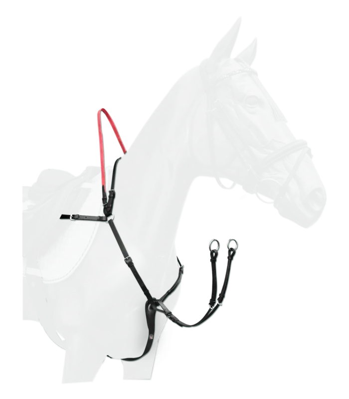 Bricole Waldhausen rnes de scurit Secutrust - Cob / cheval - Noir Must-Have
