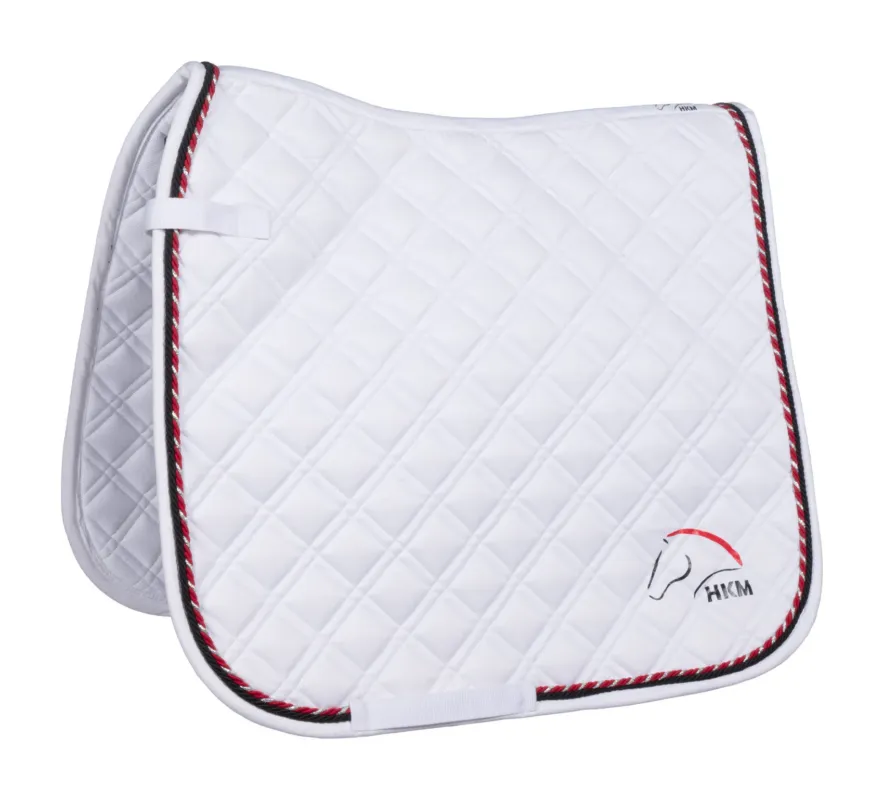 Tapis Team HKM HKM - Poney CSO - Blanc Nouveaut