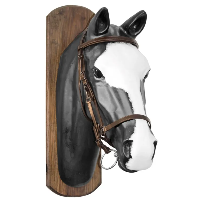 Bridon Licol Chetak Supreme – Cheval – Noir Produit De Marque