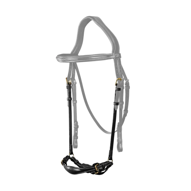 Dernire Chance Muserolle Allemande Ajustable D Collection by Dy&rsquo;on – Cheval – Noir