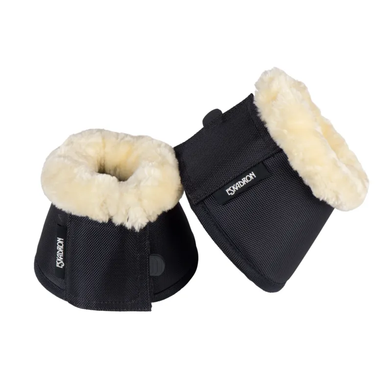 Cloches Eskadron fausse fourrure - S - Marine fonc Super Prix