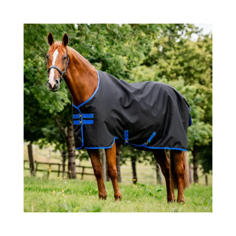 Couverture AMIGO Fleece 900D 50g - noir / bleu roi - 5'9 - 125cm Certifi