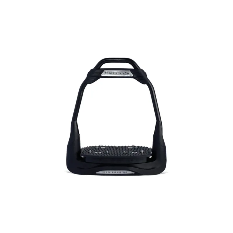 Etriers Air'S Full Black - FREEJUMP - il droit / 0 - Black/Silver - Inclin Super Prix