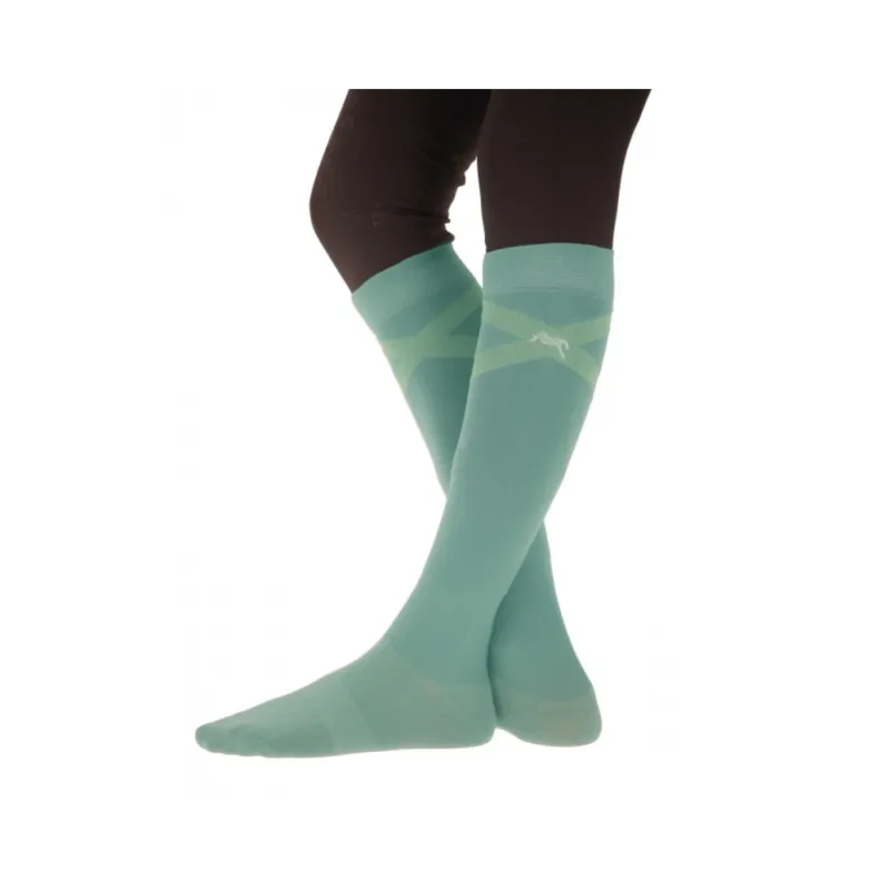 Chaussettes d&rsquo;quitation « Gummy » – PENELOPE – bleu – 34 – 36 Commande En Gros