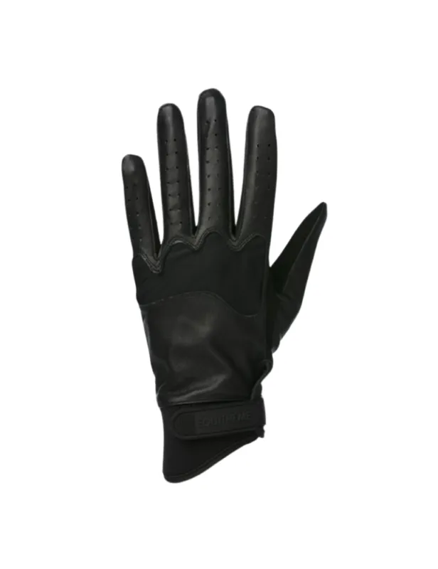Remise Gants cuir Soft - EQUITHEME - XS - noir