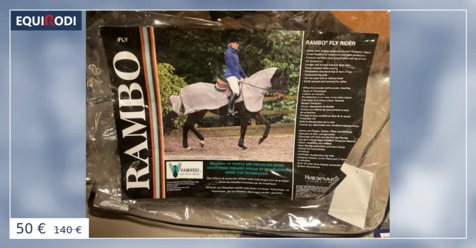 Nouvelle Collection Couvre rein cheval anti insecte