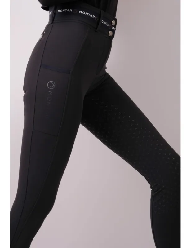 Pantalon luna waistband – MONTAR – 34 – gris fonc Achat Immdiat